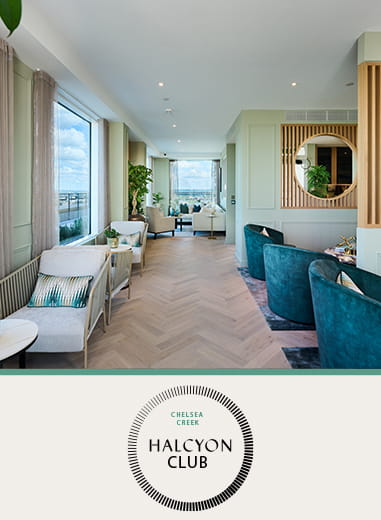 Image of the Lounge area at The Halcyon Club