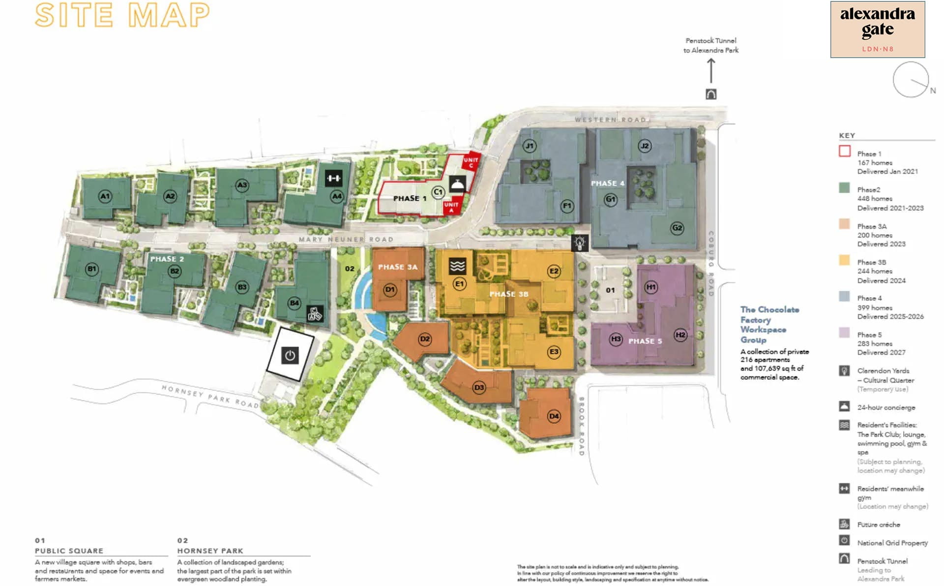 St William, Clarendon, Commercial Units, Site Plan