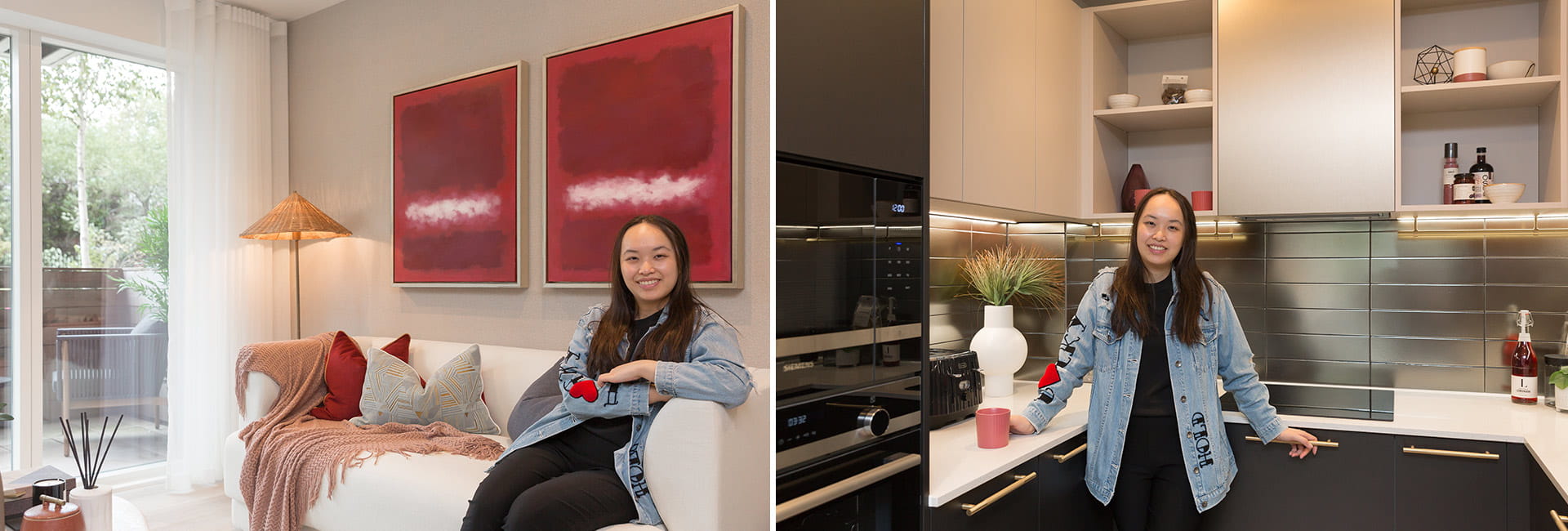 An Image Montage of Aurora in Clarendon Apartment