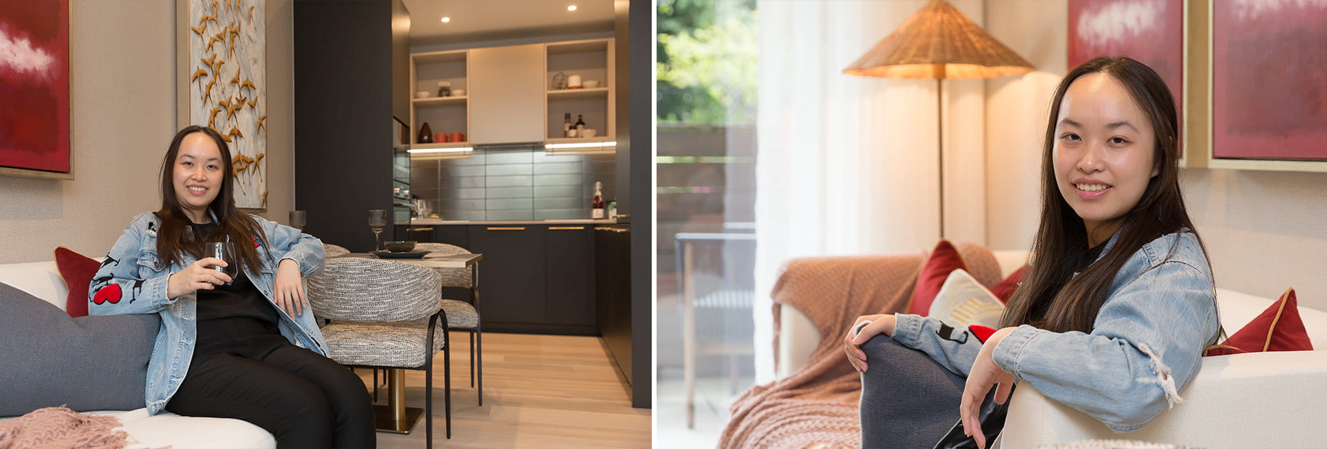 An Image Montage of Aurora in Clarendon Apartment