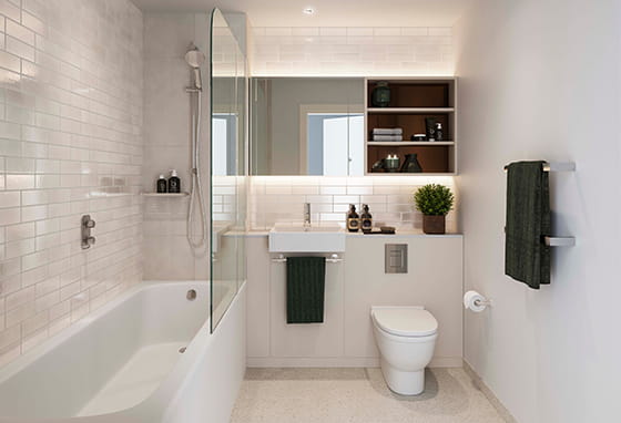 Interior image of a Bathroom at Alexandra Gate