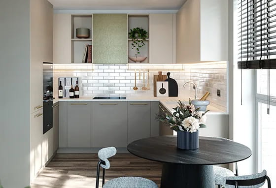 An interior Kitchen/Dining image at Alexandra Gate