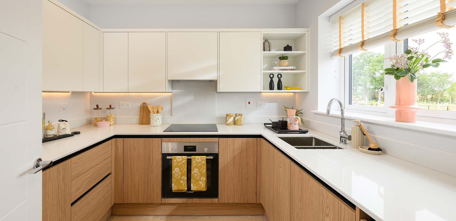 Interior kitchen image at Eastbrook Village