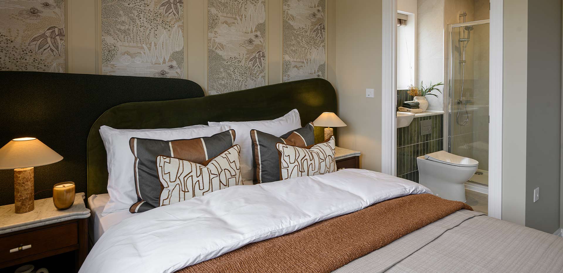 Interior bedroom image at Eastbrook Village