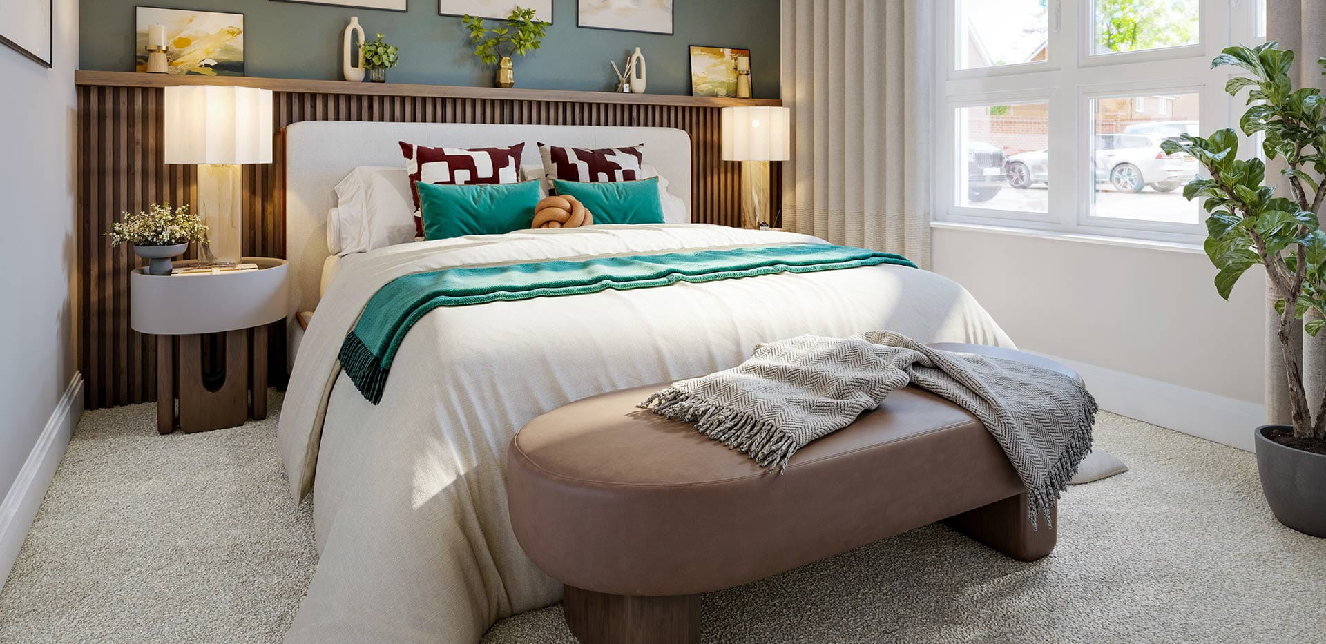 Eastbrook Village apartment spacious bedroom