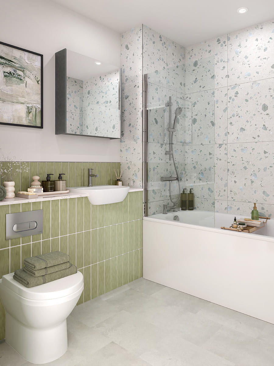 An interior Bathroom image at property 19 in Eastbrook Village