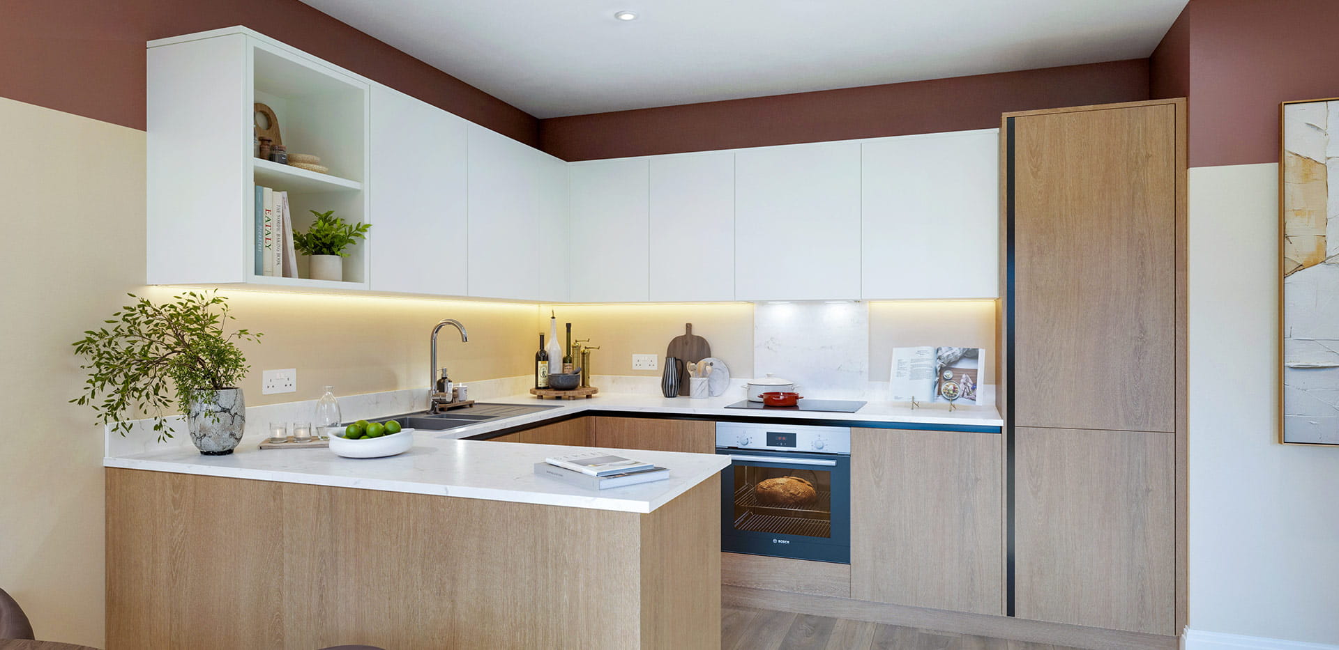 Eastbrook Village The Beech Apartments kitchen