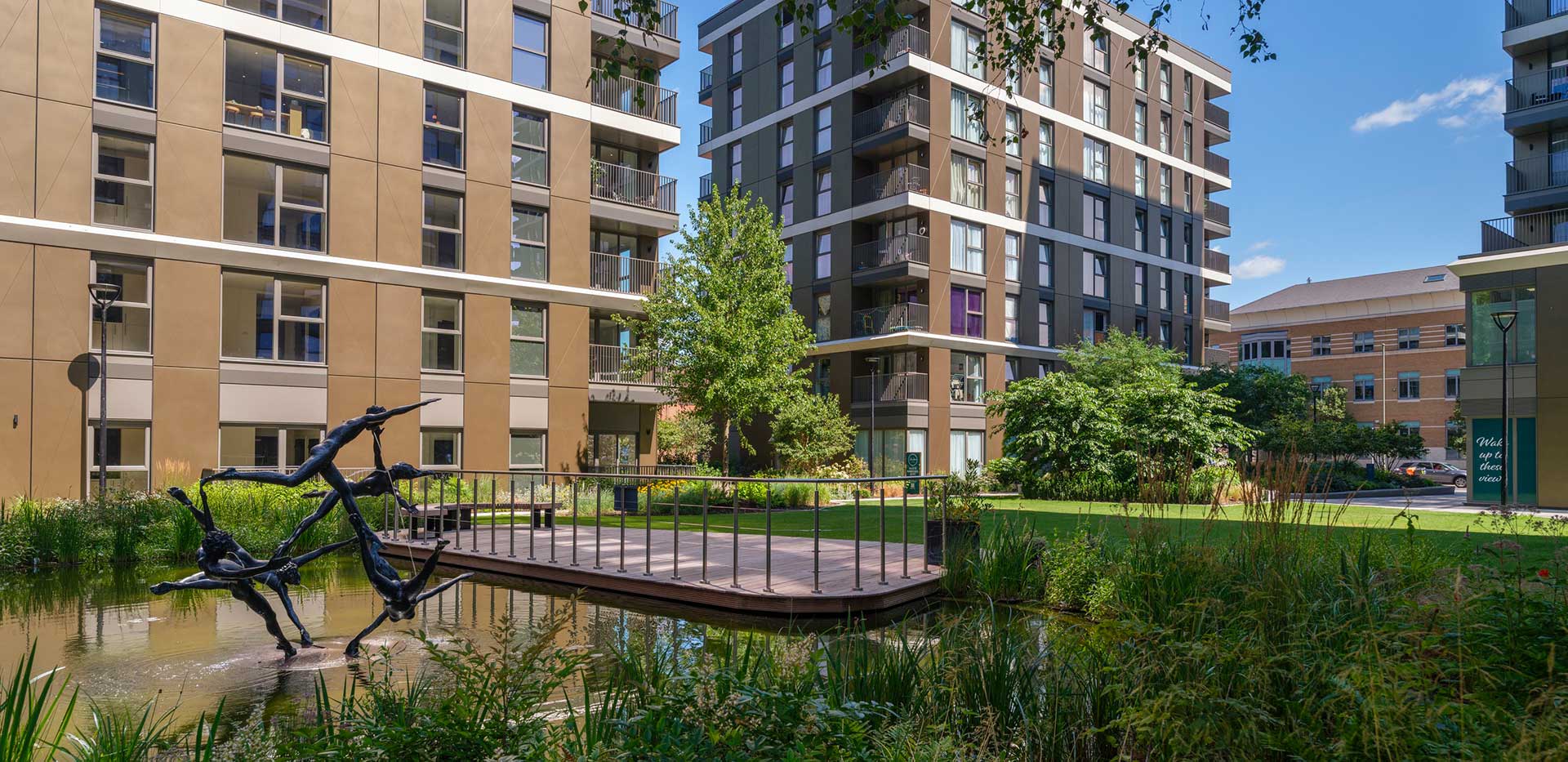Eden Grove exterior image featuring water feature
