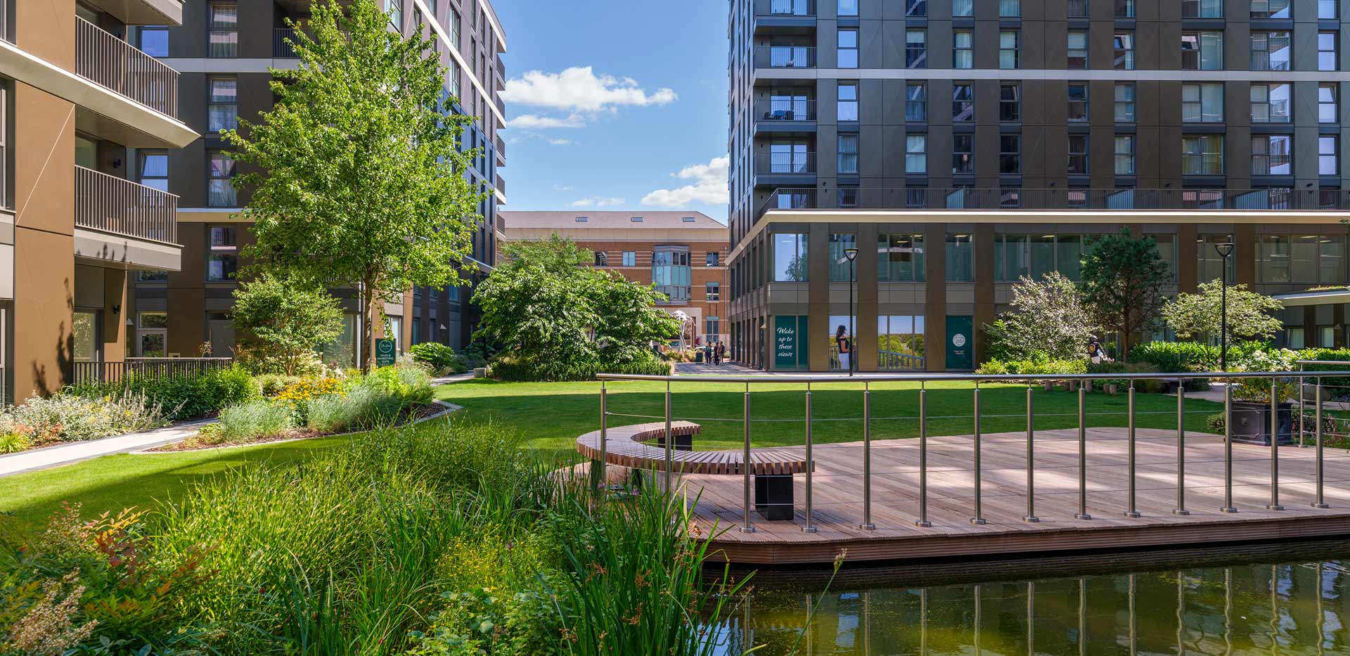 Eden Grove exterior image featuring water feature