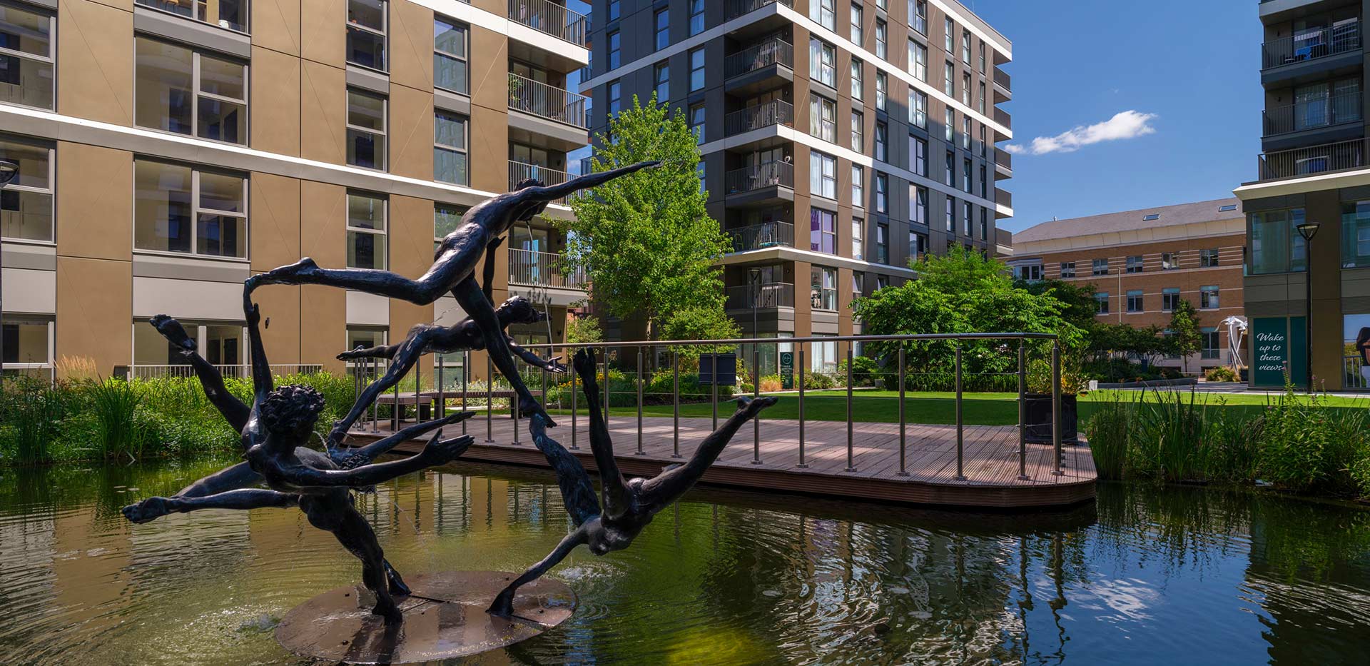 Eden Grove exterior image featuring water feature