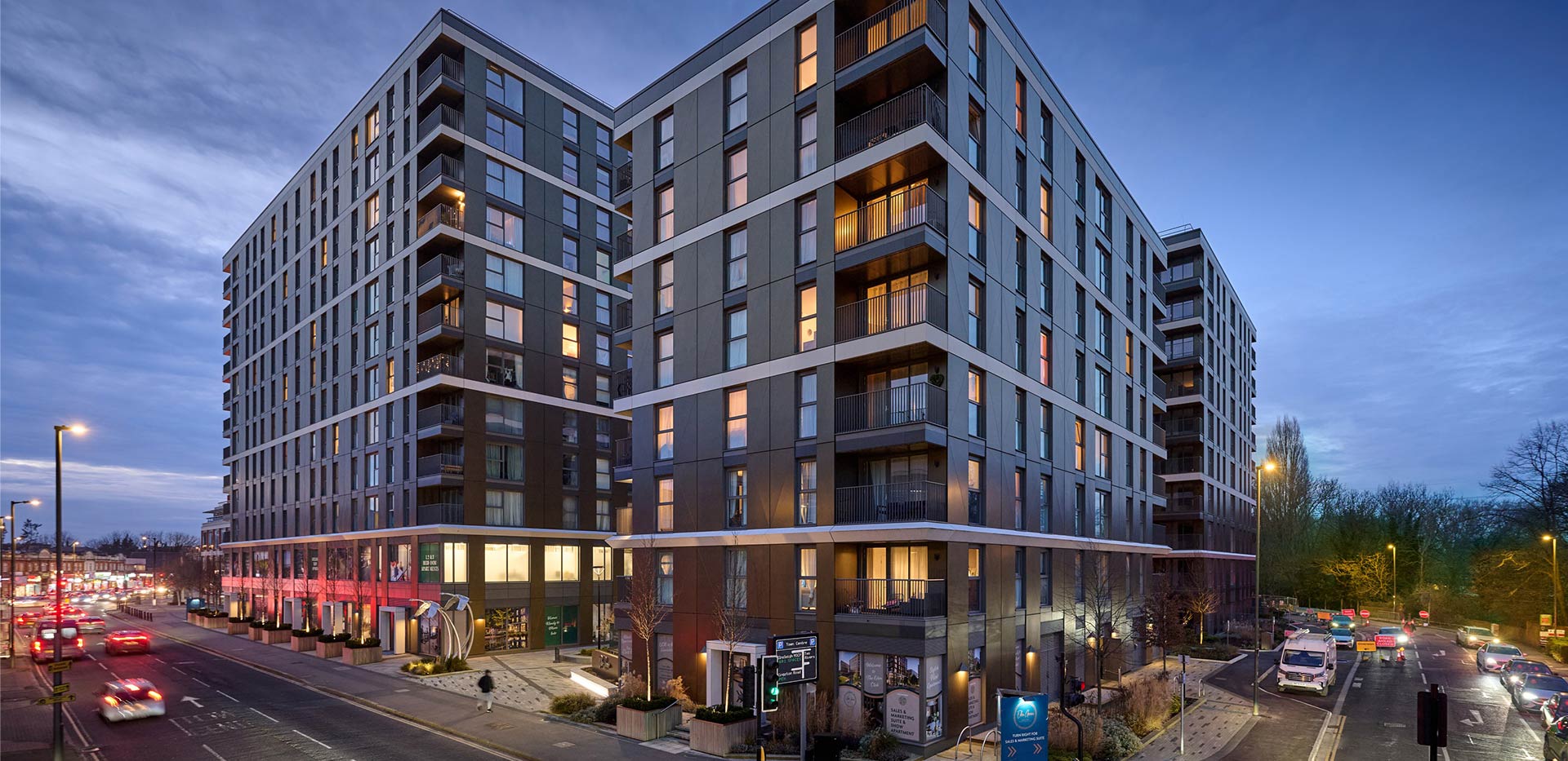 Berkeley, Eden Grove, Development Exterior