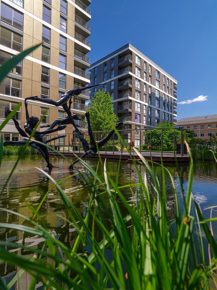 Eden Grove exterior image featuring water feature
