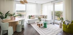 Eden Grove - The Swan Show Apartment - Living / Dining