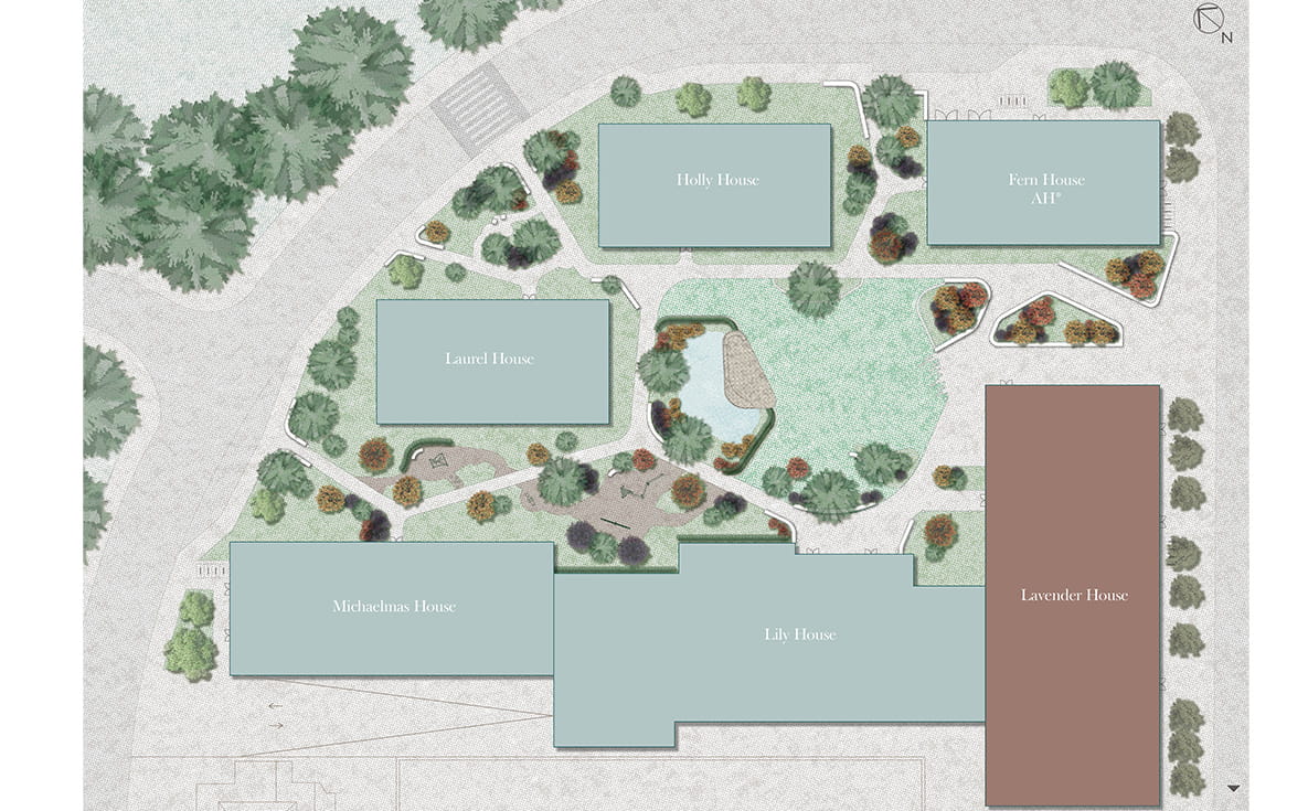 Eden Grove, Lavender House - Site Plan