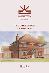 Brochure opening page with illustration of The Chillenden
