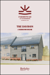 Brochure opening page with illustration of The Davison