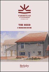 Brochure opening page with illustration of The Reed