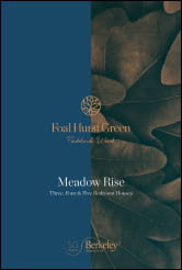 Front cover of the Meadow Rise Brochure for 3,4 & 5 bedroom properties