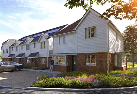 A CGI of The Robin at Foal Hurst Green