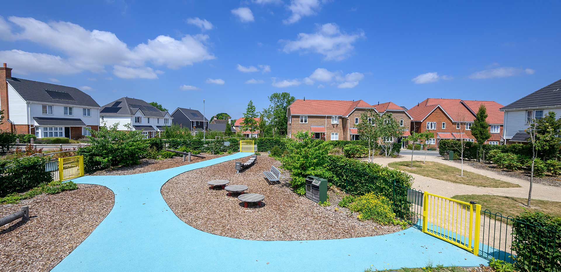 Foal Hurst Green, local park within the development