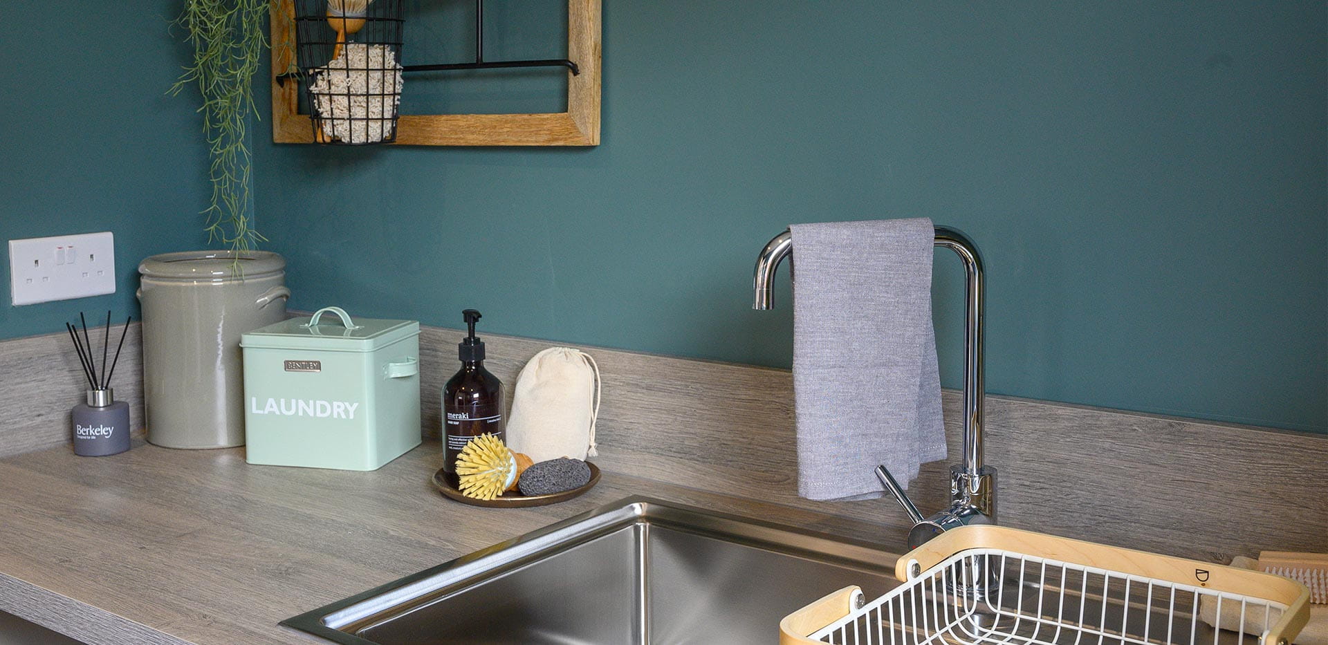 Close up image of kitchen features