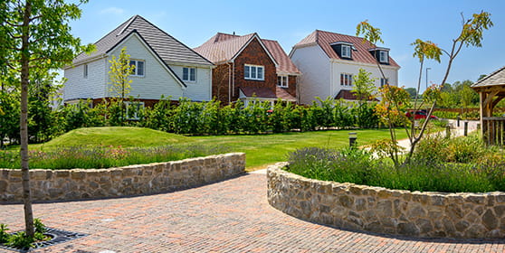 An exterior street scene image at Foal Hurst Green