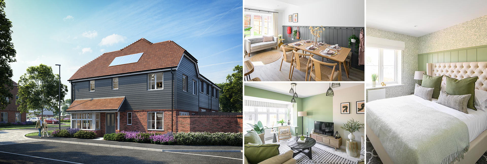 Montage of images at Foal Hurst Green