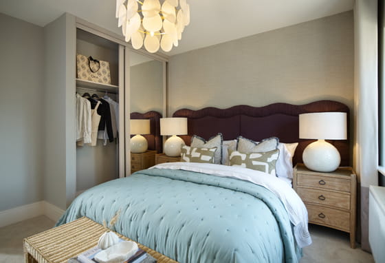 Bedroom details in a Foal Hurst Green home