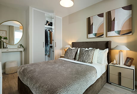 An interior Bedroom image from Fulham Reach