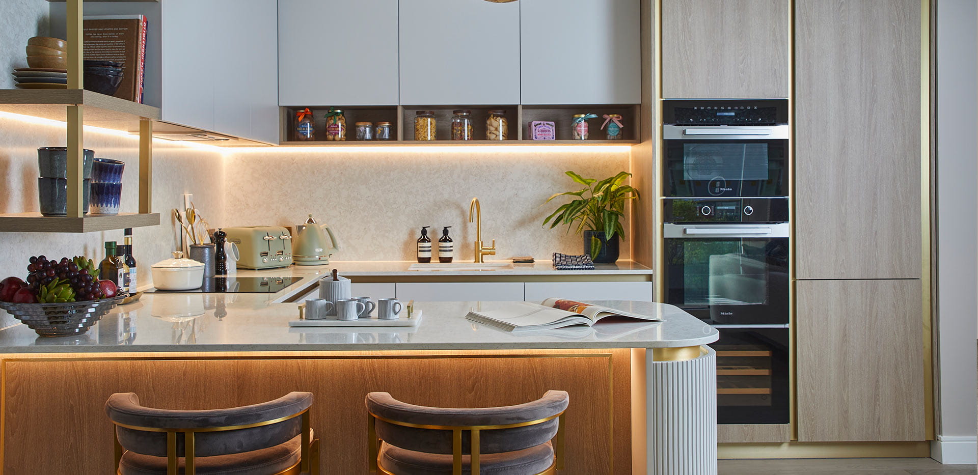 The Helix showhome kitchen