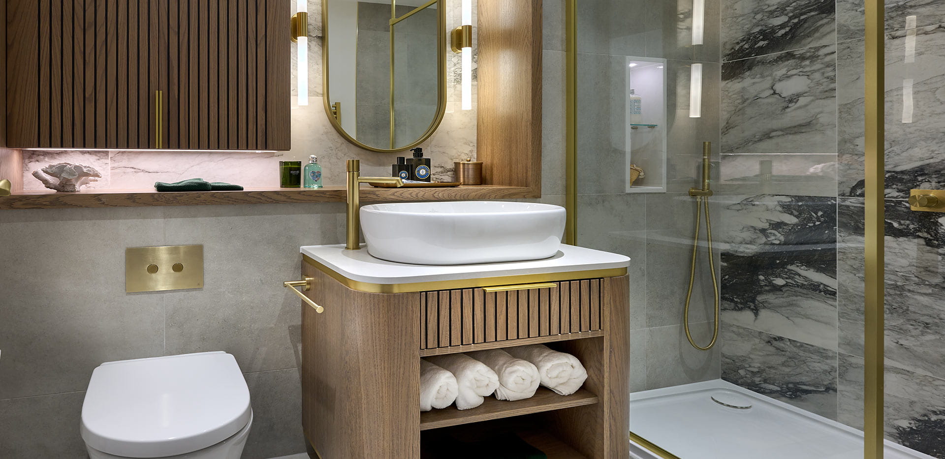 The Helix Showhome Bathroom