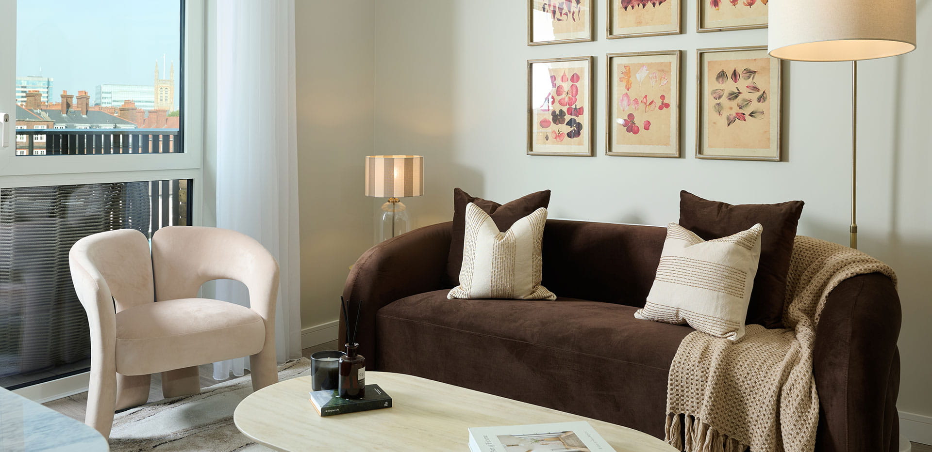 An interior Living area image from Fulham Reach