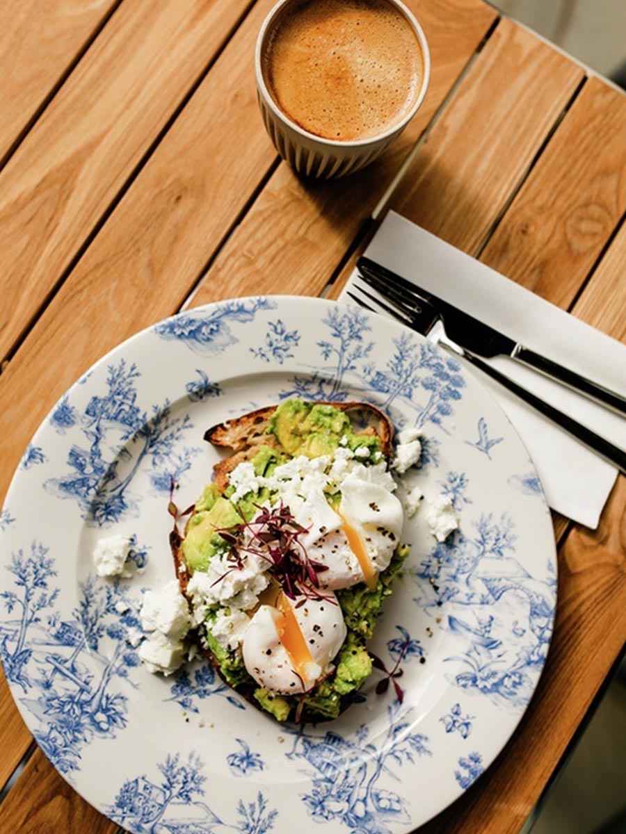 Image of food at a restaurant in Fulham Reach