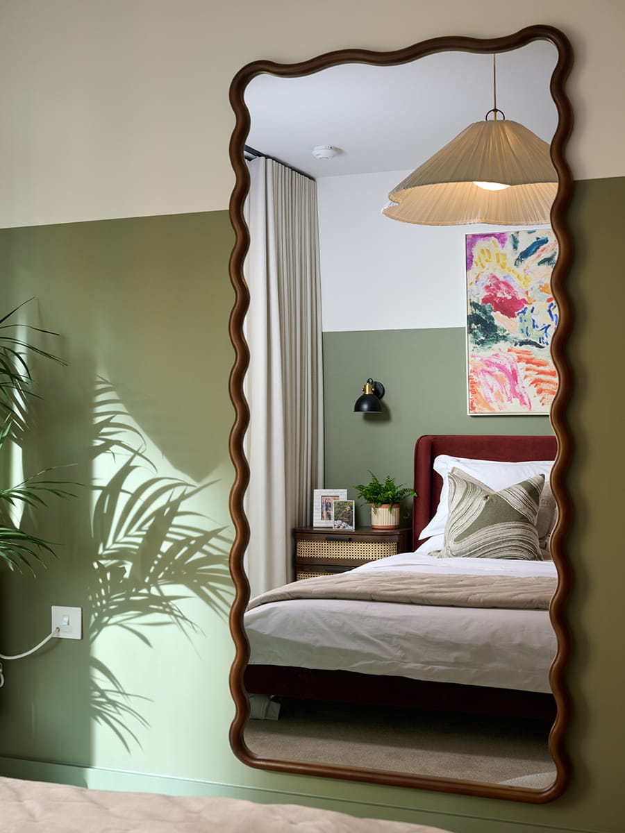 Glasswater Locks bedroom mirror