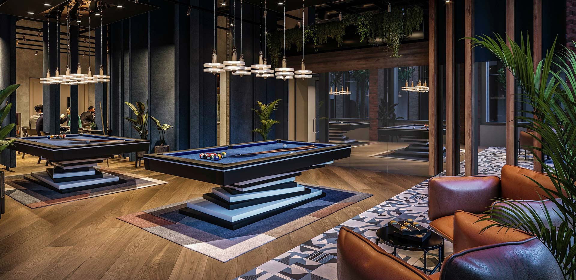 Glasswater Locks, Pool Table