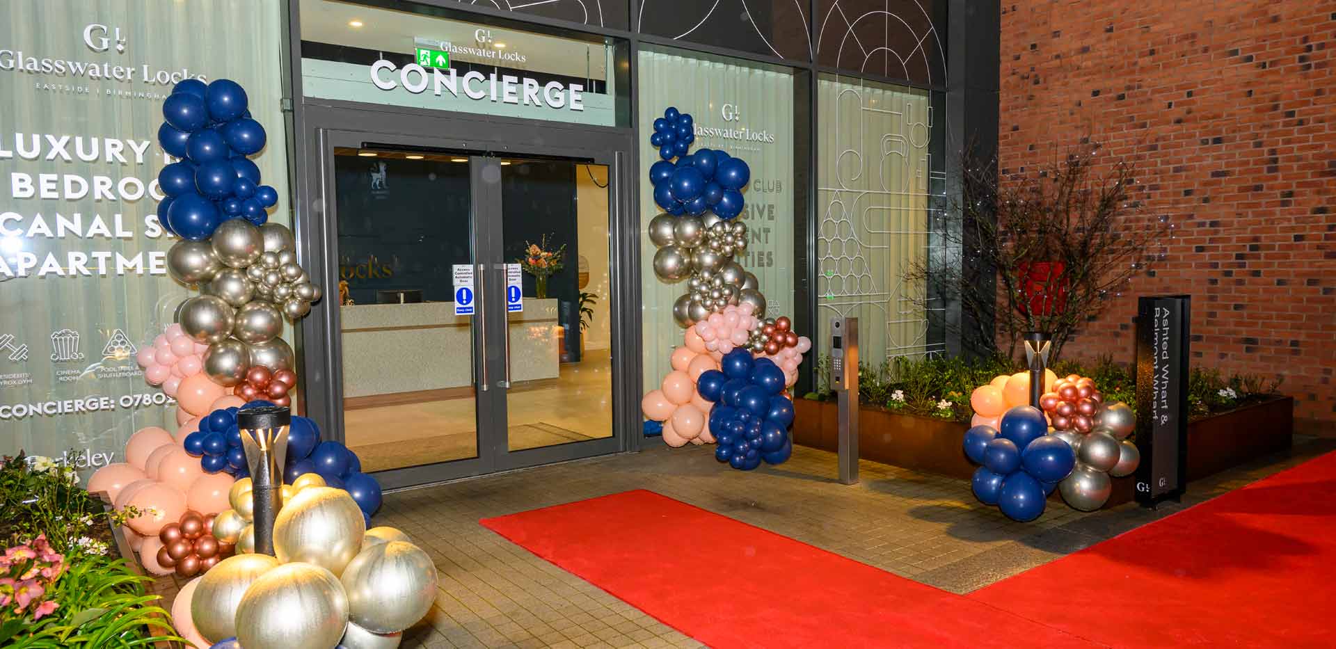 Glasswater Locks Concierge Main Entrance