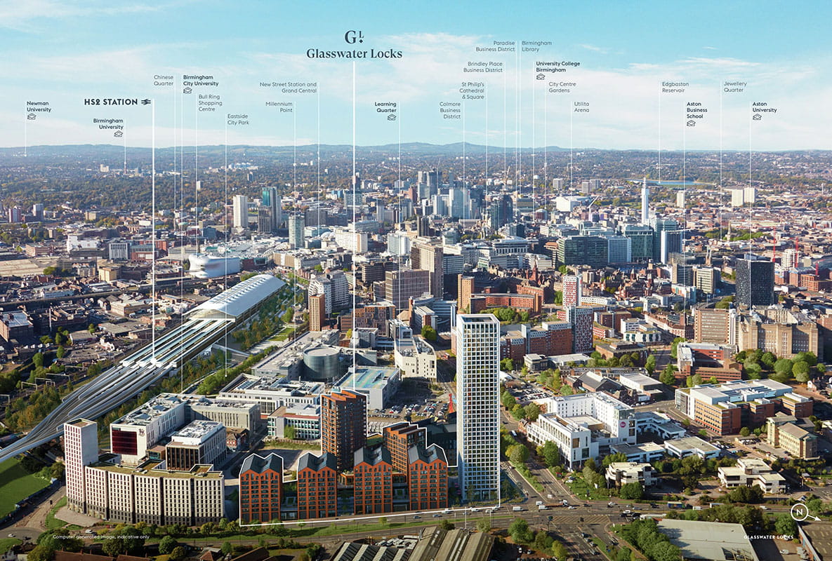 Glasswater Locks Site Plan