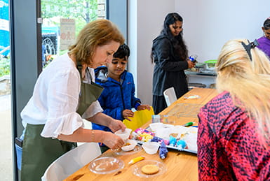 An image of an event at the Community Hub