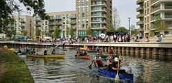 An Exterior Image of the Grand Union Canal Boat Race