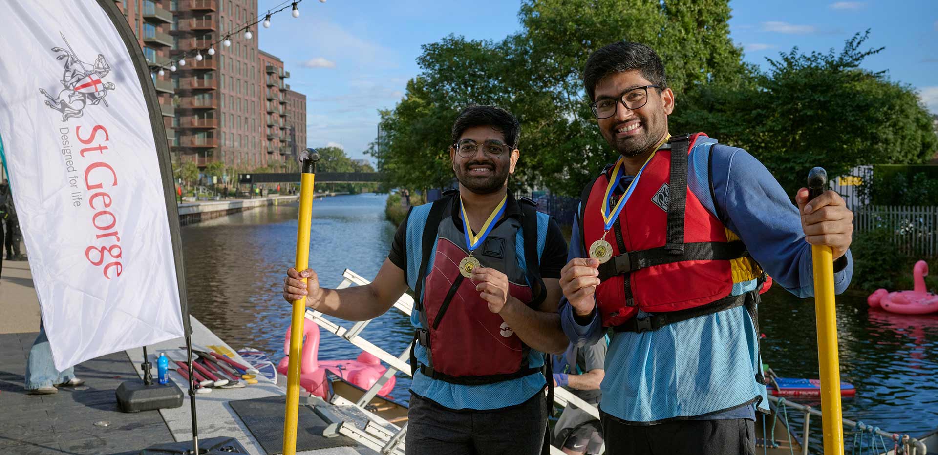 Grand Union boat race day