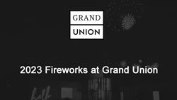 Grand Union  2023 Fireworks