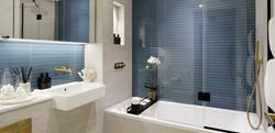 Interior bathroom image of a Waterview House showhome