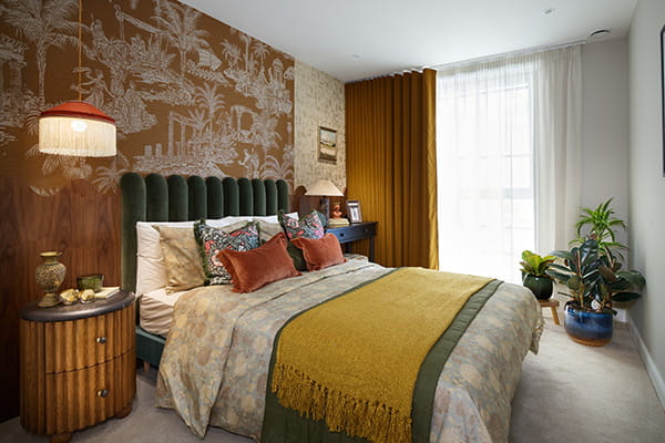 Image of a bedroom at a Grand Union showhome