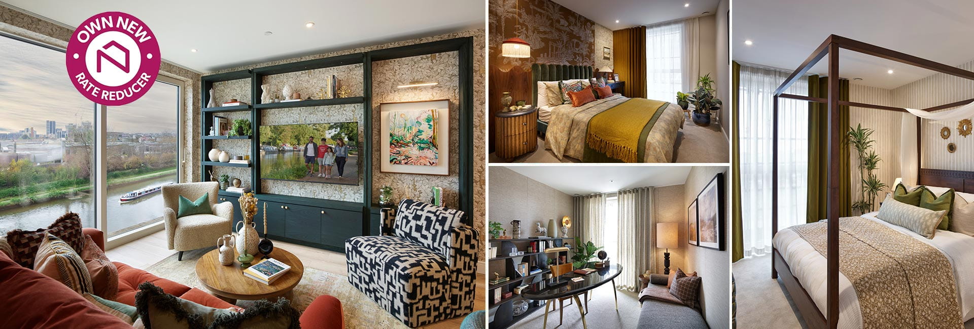 A interior image montage from Grand Union