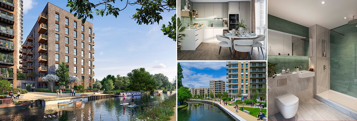 Grand Union interior and exterior apartment photos