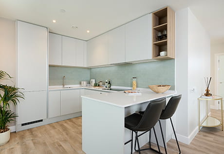 Grand Union newly unveiled Showhome - kitchen and dining