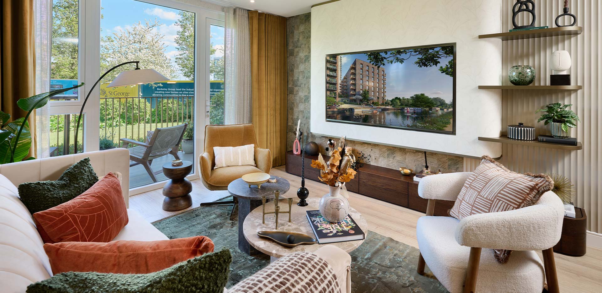 Grand Union, Peninsula House, Interior, Living Room