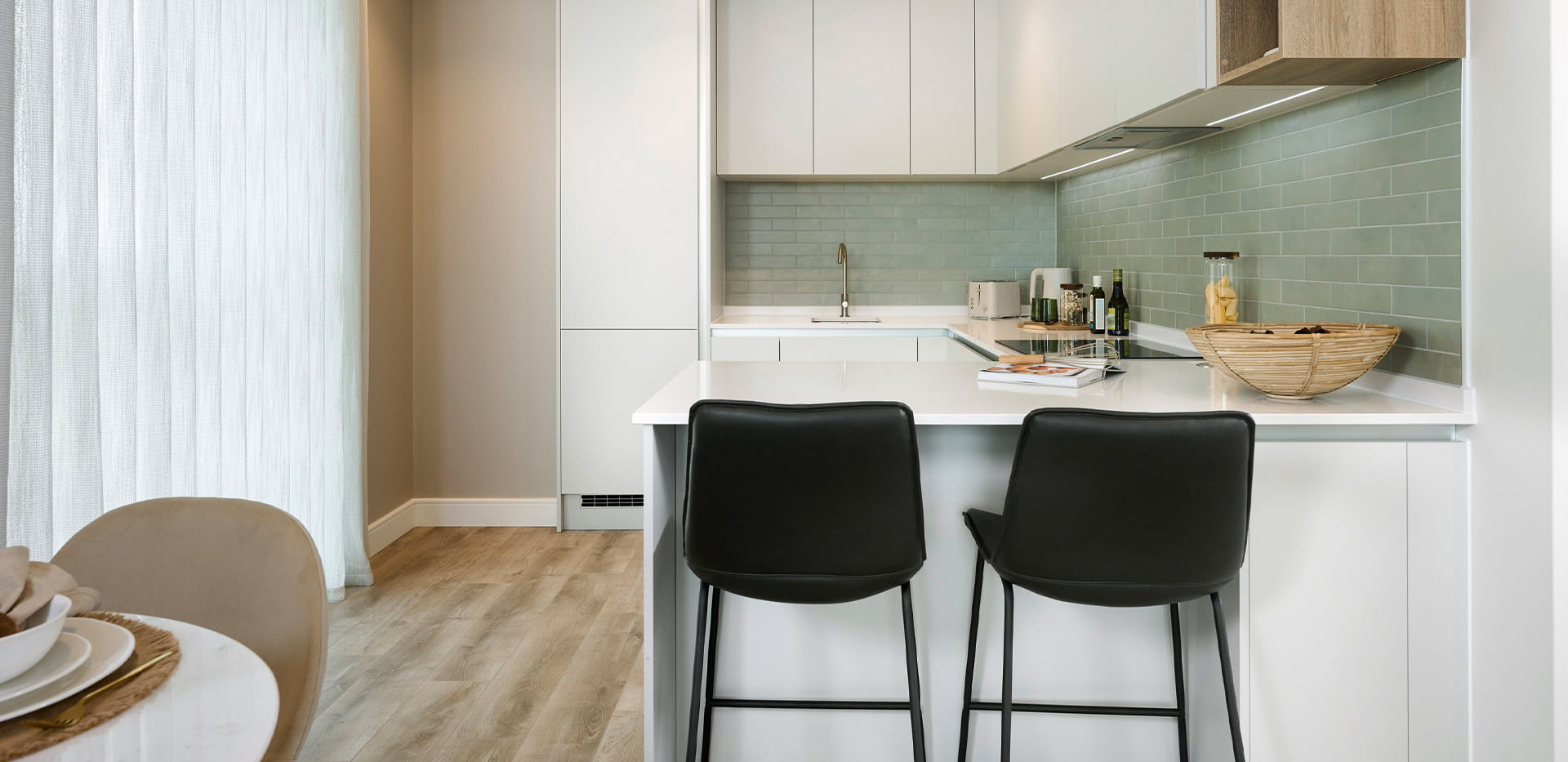The Iris, light and airy kitchen