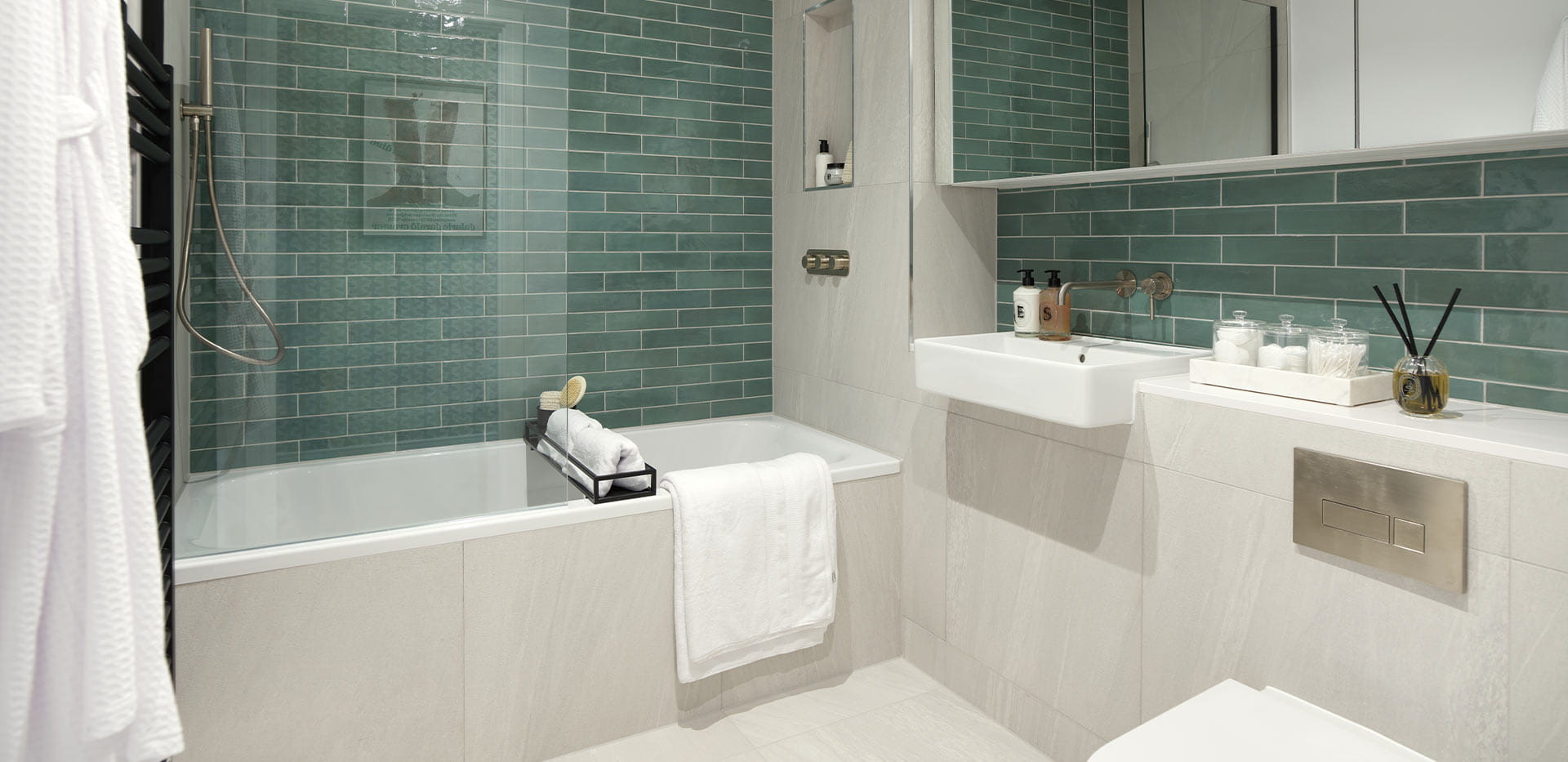 An interior image of a Bathroom at The Willow