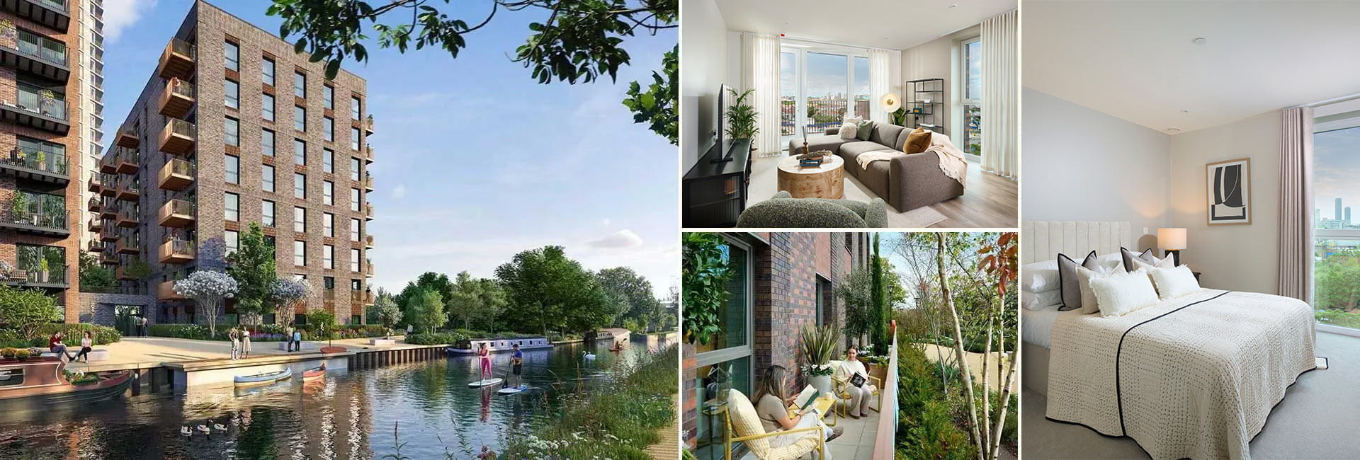 A montage of images from Peninsula House